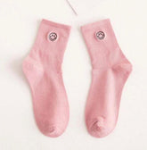 Pink Smiley Socks - Build A Boxx Only - Happy Boxx UK